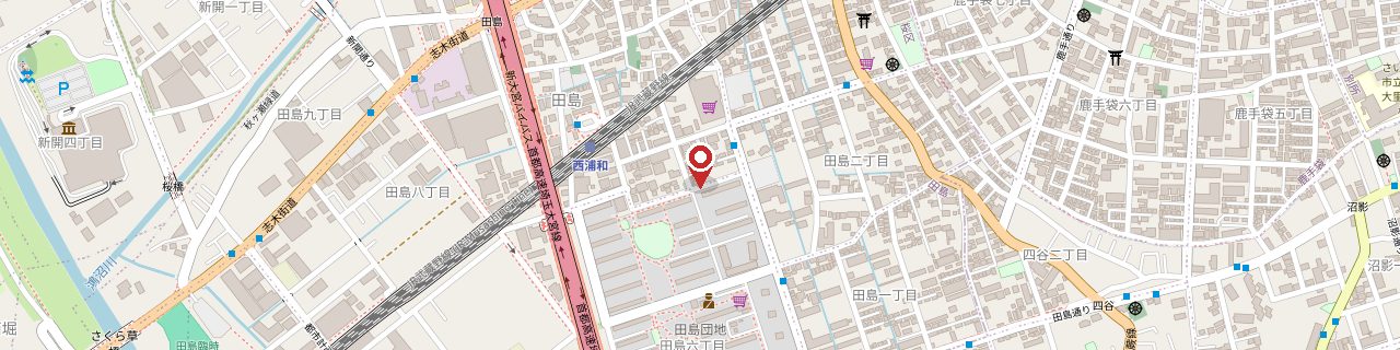 株式会社ヤマノ 所在地の地図（埼玉県さいたま市桜区田島5丁目20-3）